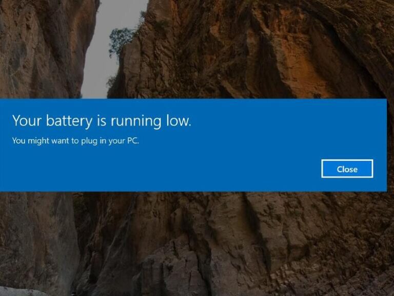 How to customize lowbattery warnings in Windows 10 PressboltNews