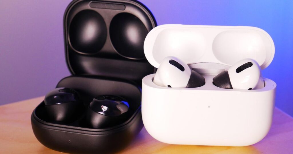 Что лучше galaxy buds или airpods