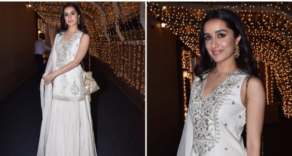 Shraddha Kapoor brings elegance back in a gorgeous white sharara; Yay ...