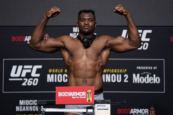 francis ngannou punch record   ufc heavyweight champion
