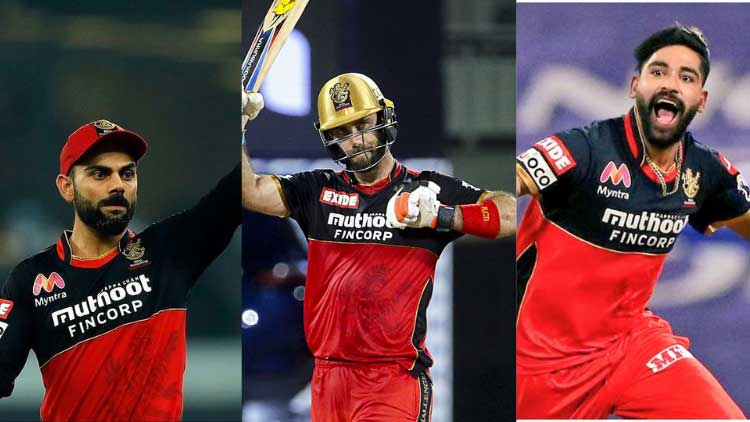 RCB Retained Players